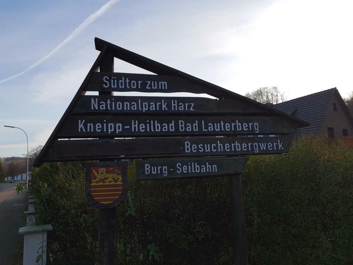 Ferienwohnung "Hagebutze" Mit Sauna Und Schwimmbad Bad Lauterberg Ngoại thất bức ảnh